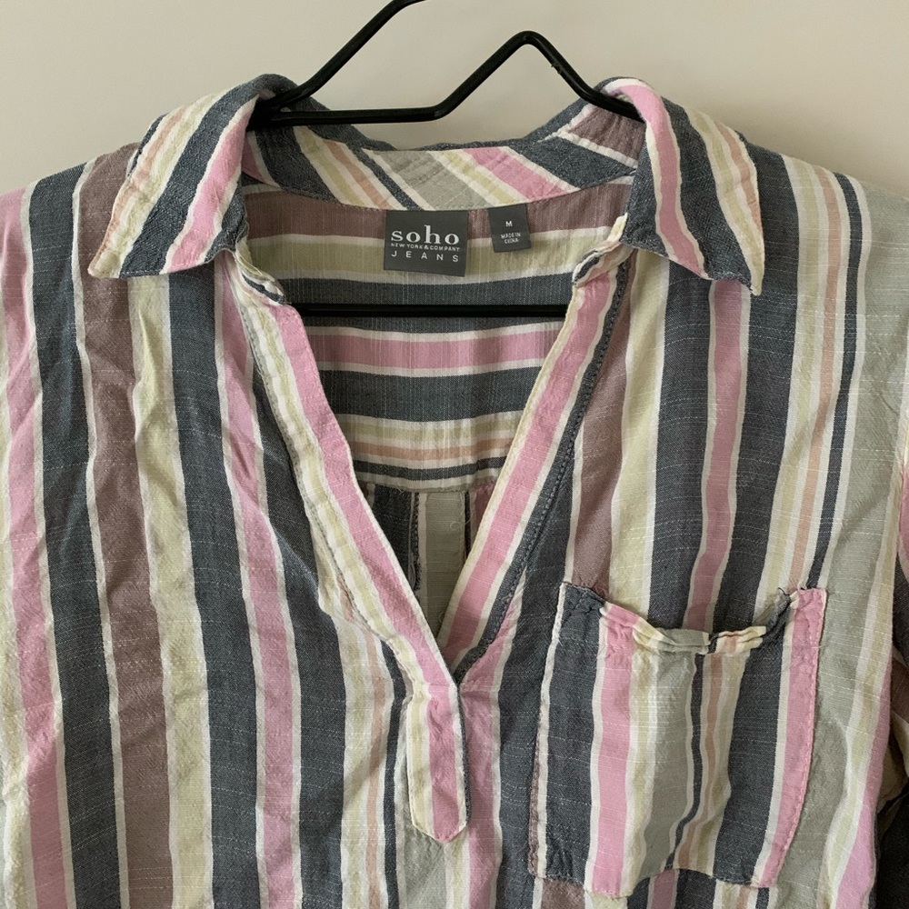 Boho Striped Tunic